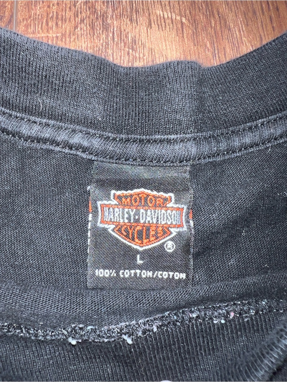 Harley-Davidson Men's L T-Shirt Night & Day Florida Biker Graphic Tee Black